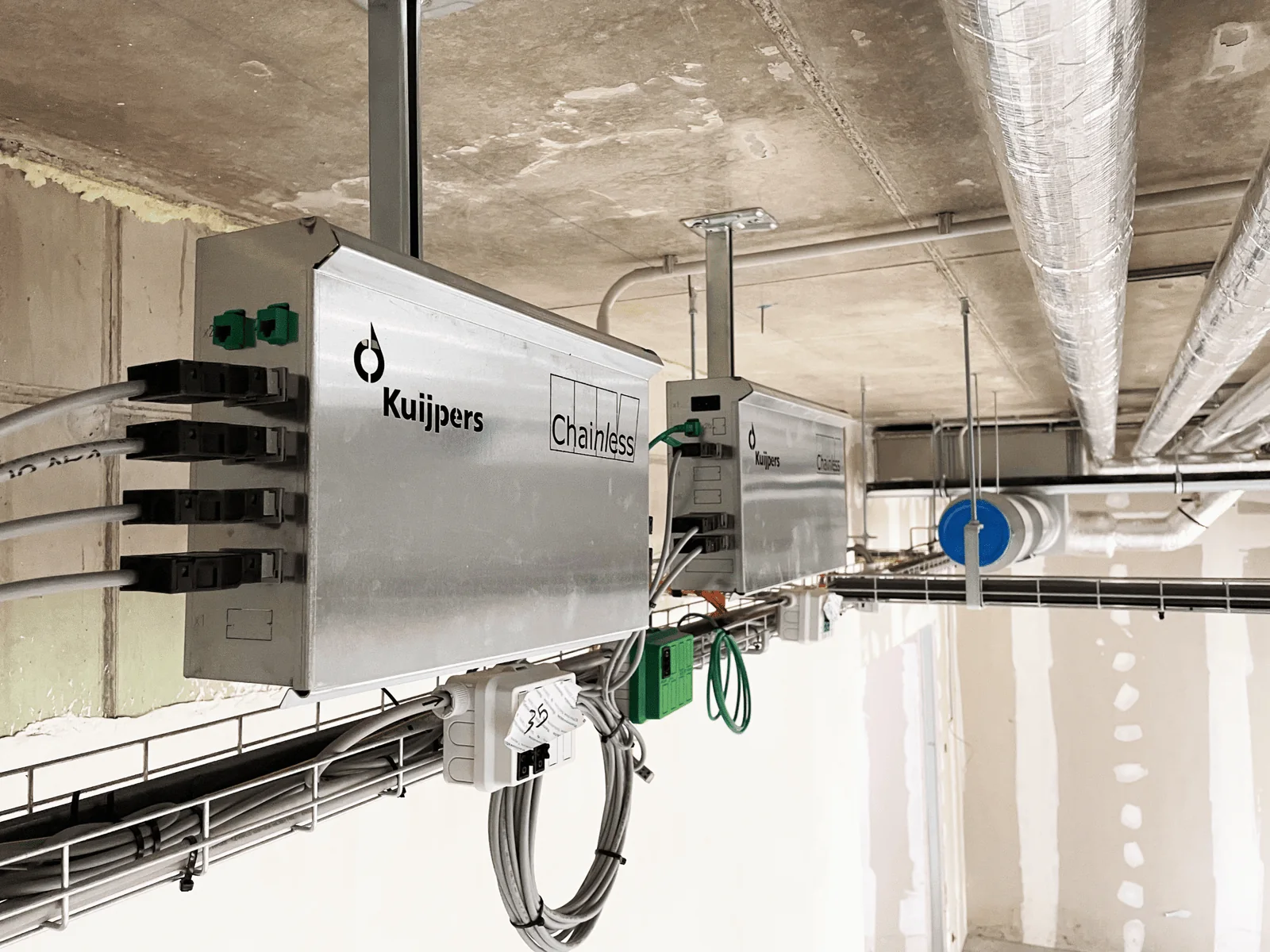 Kuijpers Chainless regeltechnische installatie